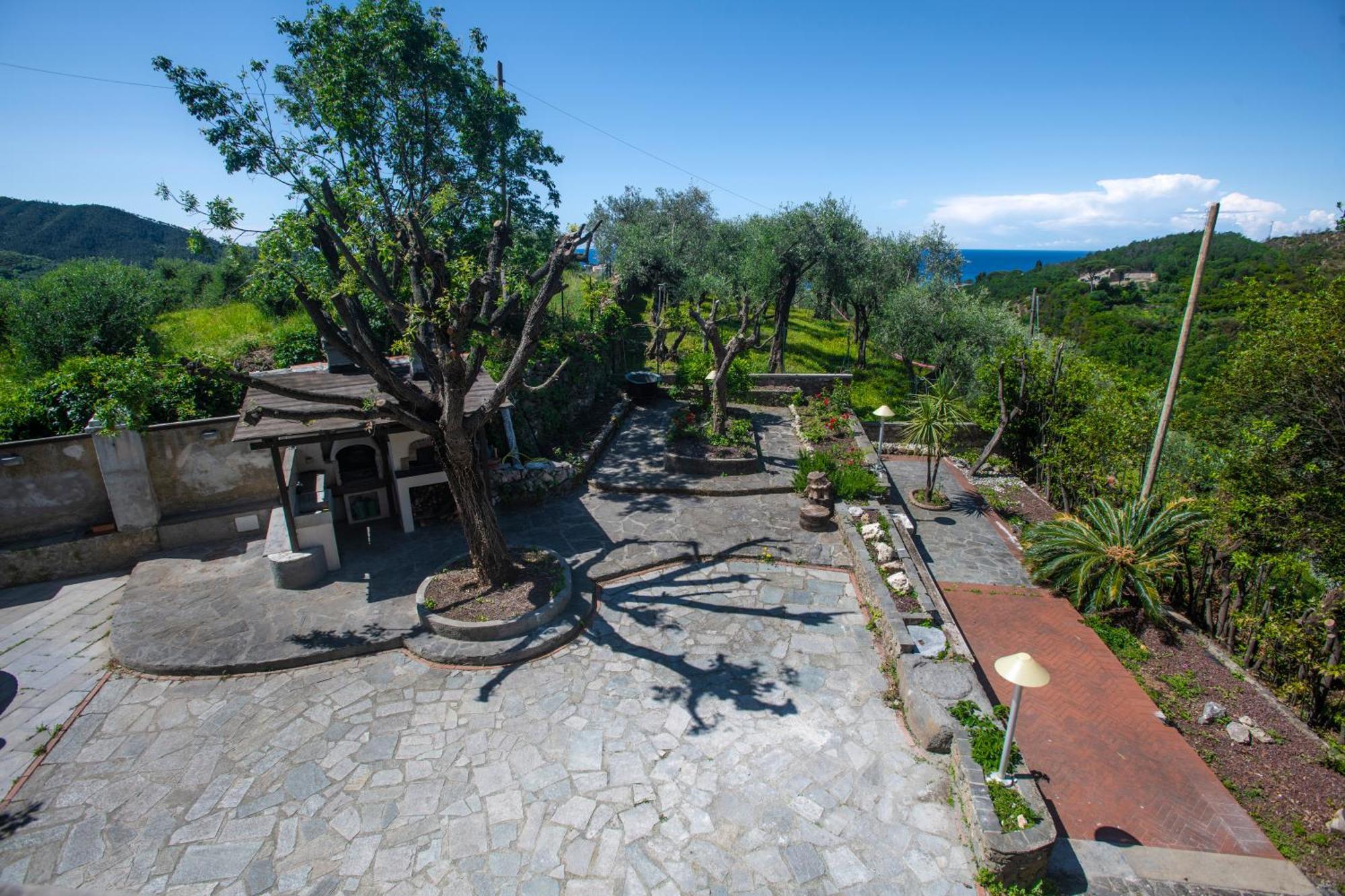 277 - Il Frantoio Della Marchesa - Giardino E Piscina Nel Verde Di Сестри-Леванте Экстерьер фото