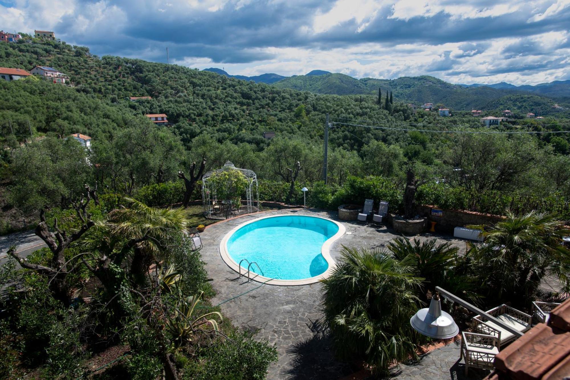 277 - Il Frantoio Della Marchesa - Giardino E Piscina Nel Verde Di Сестри-Леванте Экстерьер фото